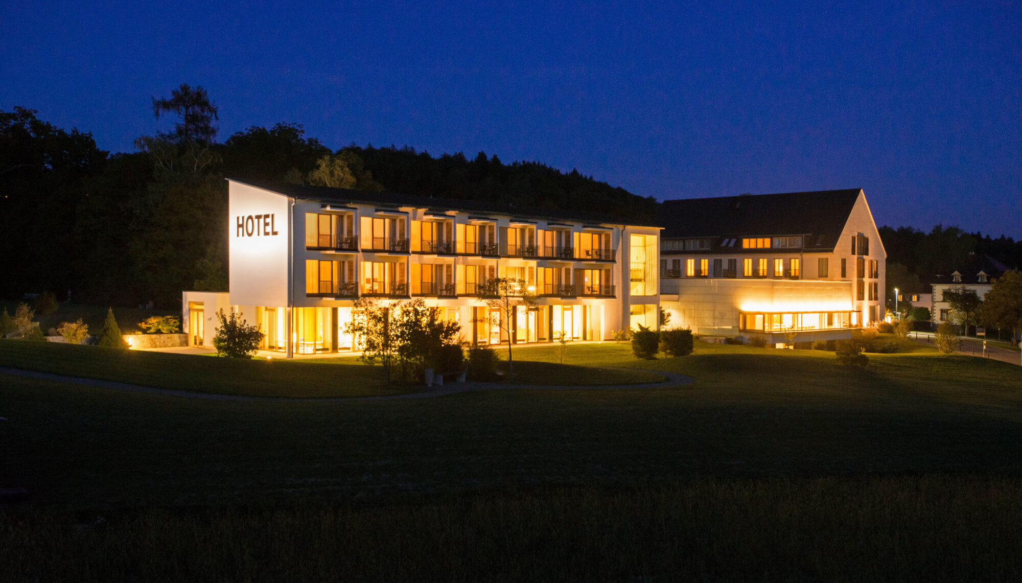 Hotel St.&nbsp;Elisabeth bei Nacht