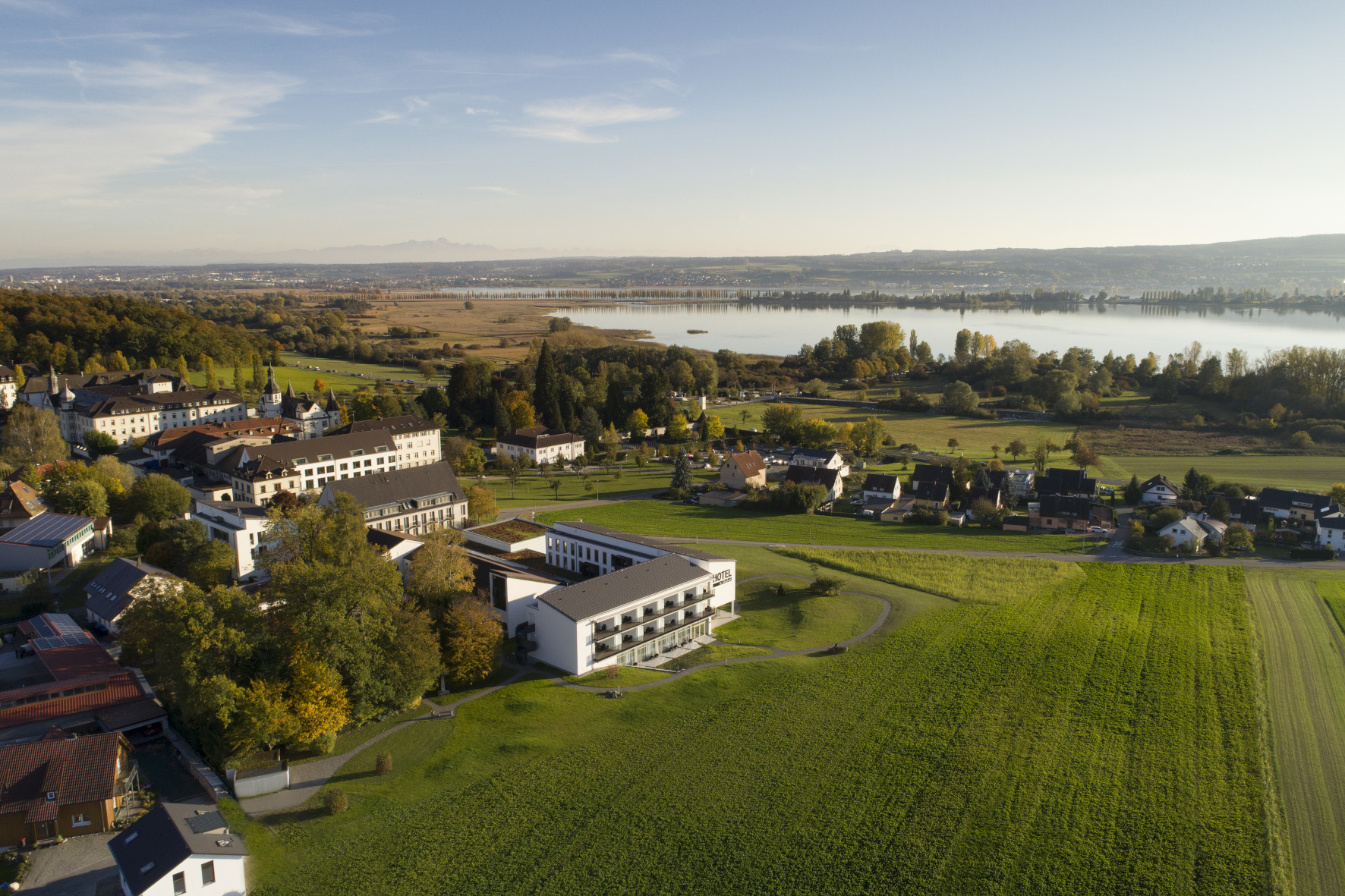 Das Klosterhotel St.&nbsp;Elisabeth von oben