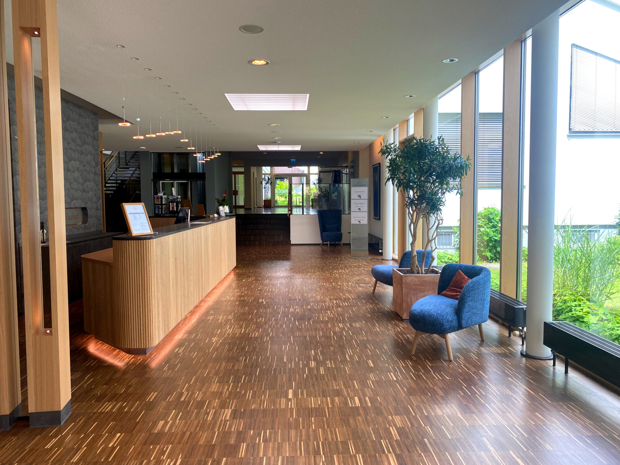 Neu gestaltete Lobby
