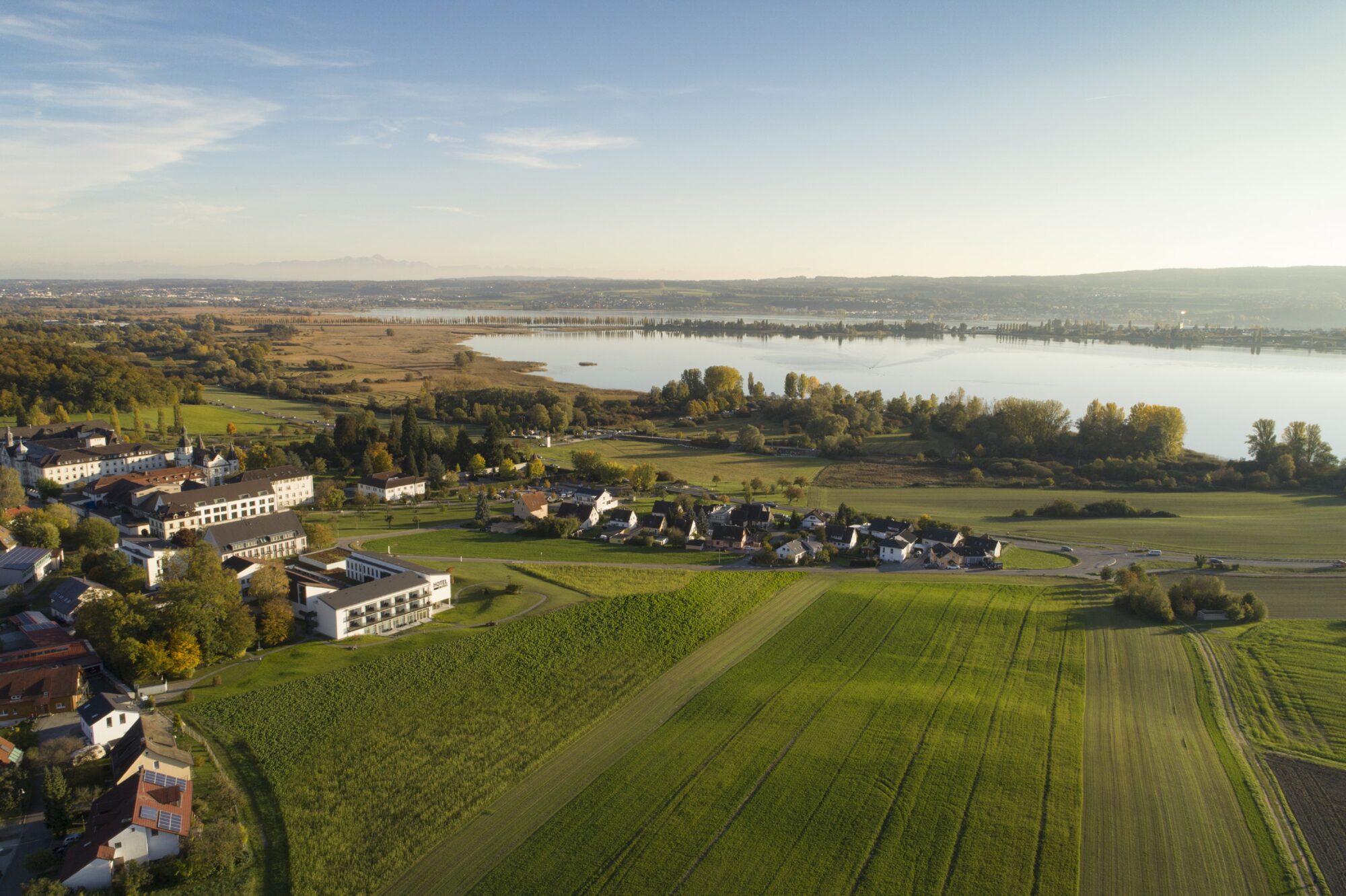 Traumblick auf den Untersee und die Insel Reichenau