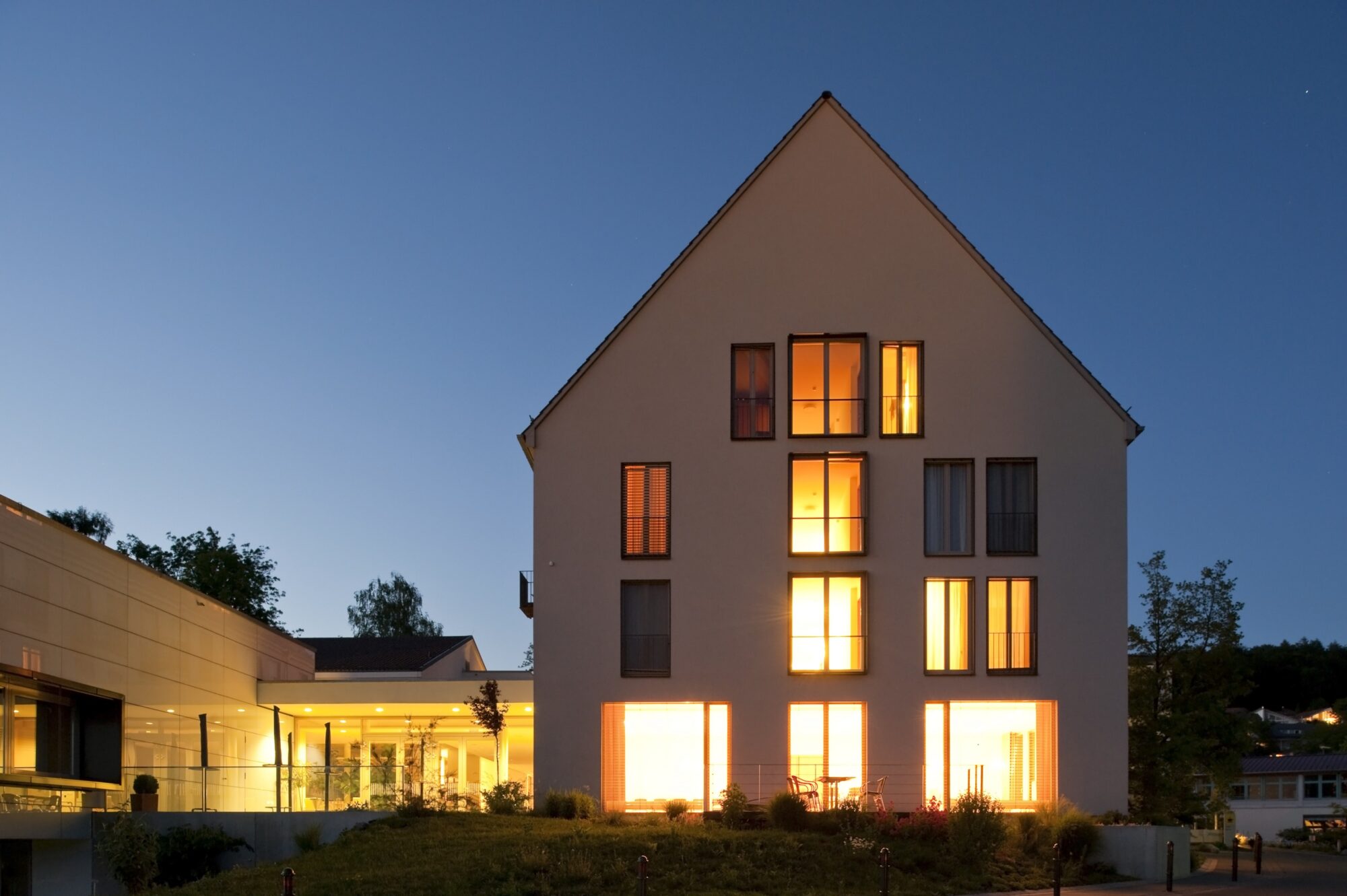 Hotel St.&nbsp;Elisabeth bei Nacht